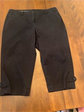 Talbots Black Perfect Skimmer Pants